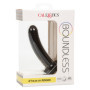Fallo liscio vaginale anale in silicone con ventosa  Boundless 6/15.25cm Ridged