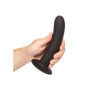 Fallo liscio anale vaginale in silicone con ventosa Boundless 7/17.75cm Smooth