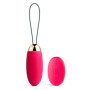 Ovetto vaginale vibrante in silicone Elva Fucsia