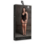 Body con giarrettiera Metis XVI Body with Garters and Crossed Neckline
