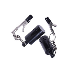 Pinzette per capezzoli bondage con peso Burden Cylinder Nipple Weight Clamps