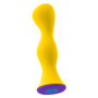 Vibratore anale in silicone mini dildo liscio vibrante anal vibrator