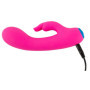 Vibratore rabbit in silicone piccolo vaginale clitoride Bunt pink