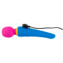 Vibratore wand in silicone corpo vaginale anale clitoride bunt fucsia