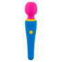 Vibratore wand in silicone corpo vaginale anale clitoride bunt fucsia