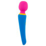 Vibratore wand in silicone corpo vaginale anale clitoride bunt fucsia