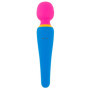 Vibratore wand in silicone corpo vaginale anale clitoride bunt fucsia